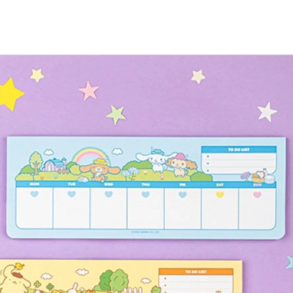 Blue Cinnamoroll Sanrio Weekly Planner Pad